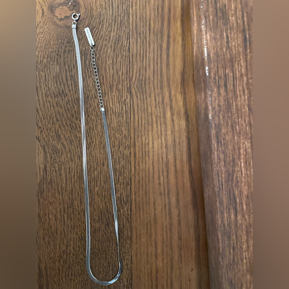 Hey Harper Silver Necklace